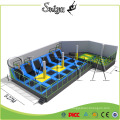 Indoor Updated Superb Gymnastic Jump Zone Trampolines for Equipment